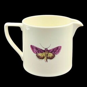 Portmeirion Botanic Garden Citron Butterfly 1 Pint Jug Pitcher
